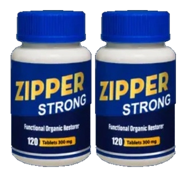 Dos frascos de Zipper Strong